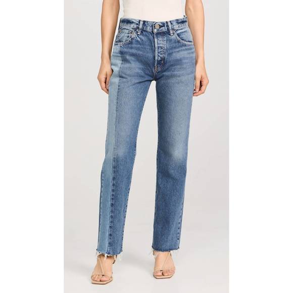 NEW MOUSSY westchase straight jean in blue - Picture 1 of 3